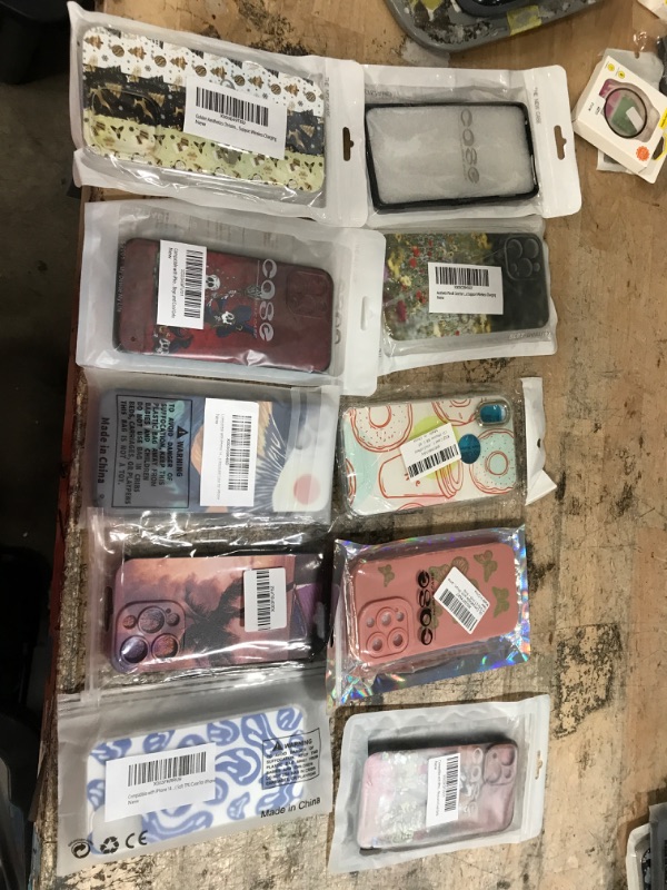 Photo 1 of 10 PIECE PHONE CASE BUNDLE