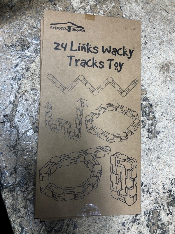 Photo 2 of (PACK OF 2) LOVESTOWN 14 PCS 24 Links Wacky Tracks Toys, Snap and Click Toys Snake Fidget Toys Click Sensory Toys for Stress Relief Party Bag Fillers