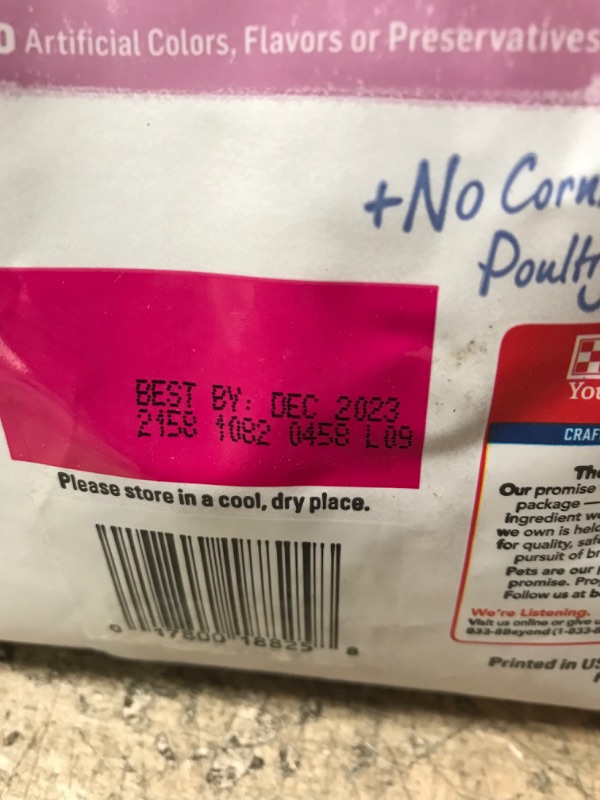 Photo 2 of **EXPIRES DEC2023** Beyond Purina High Protein Small Breed Adult Dry Dog Food, Organic Chicken, Egg & Carrot Recipe - 3 lb. Bag
