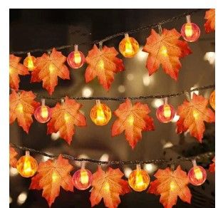 Photo 1 of 150 cm light up acorn garland