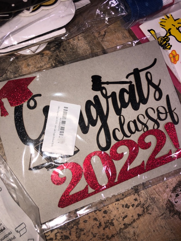Photo 1 of 12PC Seasonal Holiday Occasion Bundle (Graduation, Christmas, Independence Day Decorations, Pouch, Pop-UP Hallmark Cards &more)