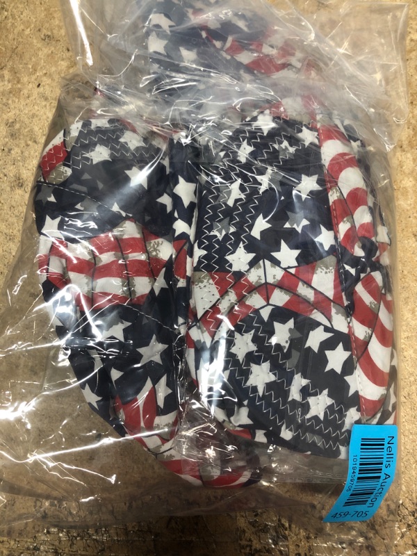 Photo 2 of **BUNDLE OF 6**   Welding Cap-Welding Hats For Safety And Protection While Welding, Cotton, Durable & Soft Sweat Wicking Built-in Elastic Band (7 5/8 Flag Style)