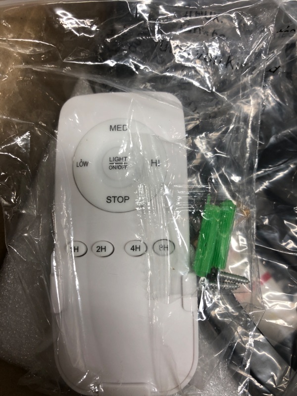 Photo 1 of Dannilong Ceiling Fans with Lights - Modern Enclosed Ceiling Fan Indoor with Remote Control, Black Caged Industrial Ceiling Fan Light Kit for Living Room, Bedroom, Kitchen (Stripped)