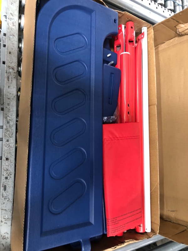 Photo 2 of *** USED *** ** MIGHT BE MISSING HARDWARE ** Delta Children Plastic Toddler Bed, Marvel Spider-Man + Delta Children Twinkle Galaxy Dual Sided Recycled Fiber Core Toddler Mattress (Bundle) Spider-man Bed + Mattress