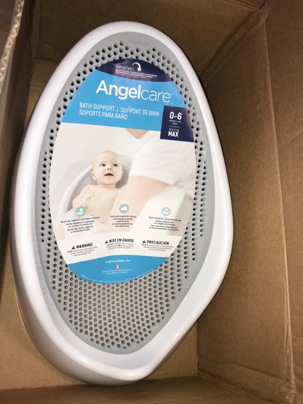 Photo 2 of Angelcare Baby Bath Support (Grey) | Ideal for Babies Less than 6 Months Old