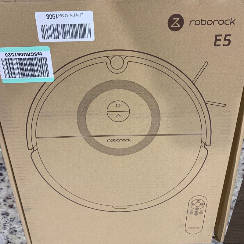 Photo 5 of  Roborock E5 Robot Vacuum Cleaner w/ 2500Pa Strong Suction Compatible with Alexa