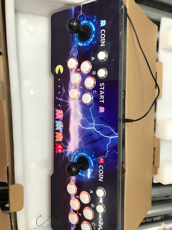 Photo 3 of *POWERS ON* RegiisJoy?8000 Games in 1 ? Arcade Game Console WiFi Function Pandora's Box 18S Classic Retro Game Machine for PC & Projector & TV,1280X720,Search/Hide/Save/Load/Pause Games,Favorite List 8000+wifi