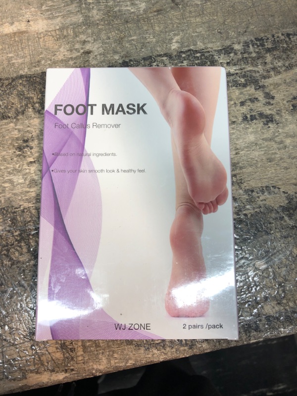 Photo 2 of 2 Pairs Exfoliating Foot Peel, Peeling Away Calluses and Dead Skin Cell, Foot Exfoliation Peeling Mask, Make Your Foot to New Baby Soft Feet in 5-7 Days, for Men and Women