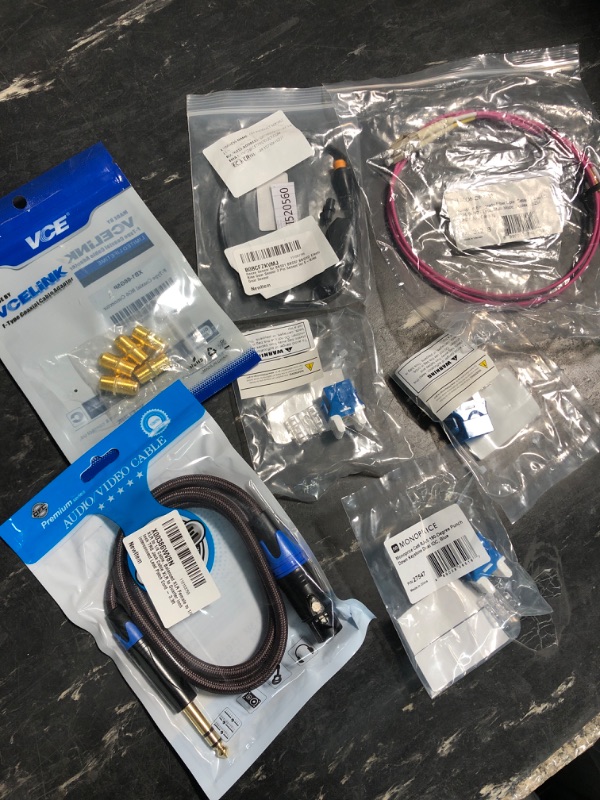 Photo 1 of bundle of 7 cords/cable items