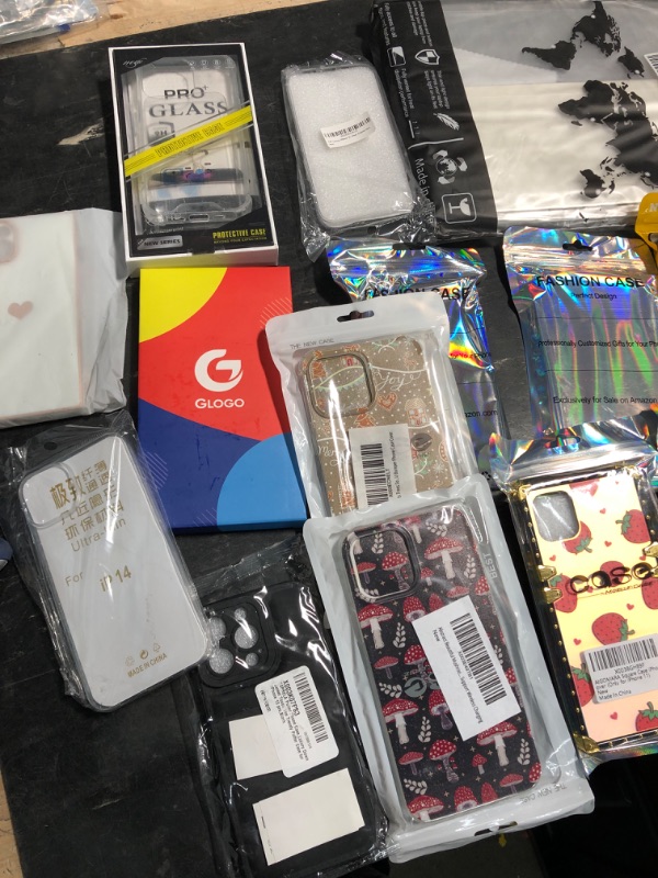 Photo 2 of bundle of 21 variety phone cases/accessories, computer and watch accessories 