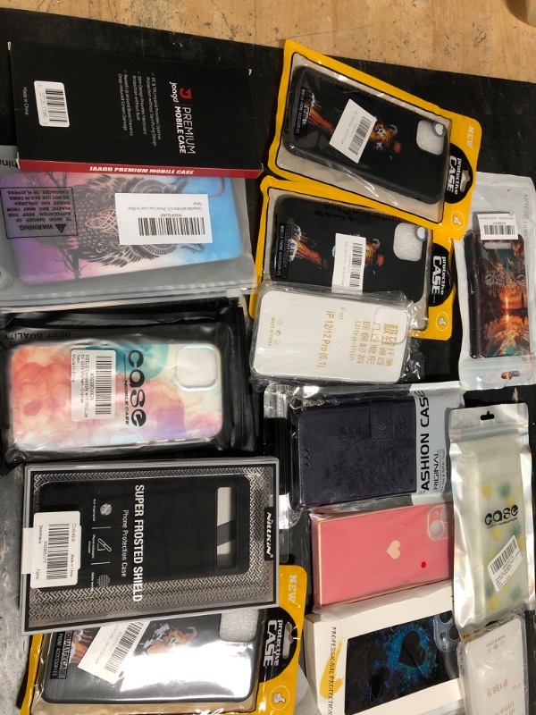 Photo 1 of bundle of 20 variety phone cases