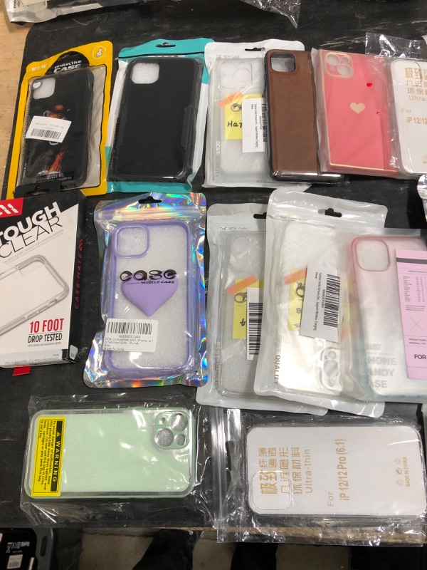 Photo 1 of bundle of 21 variety phone cases