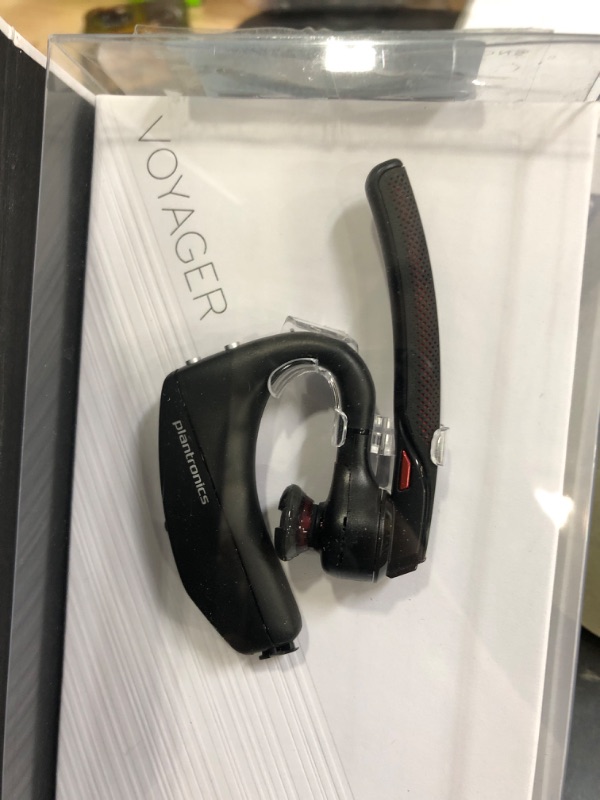 Photo 2 of Plantronics - Voyager 5200 UC (Poly) - Bluetooth Single-Ear (Monaural) Headset - USB-A Compatible to connect to your PC and/or Mac - Works with Teams, Zoom & more - Noise Canceling
