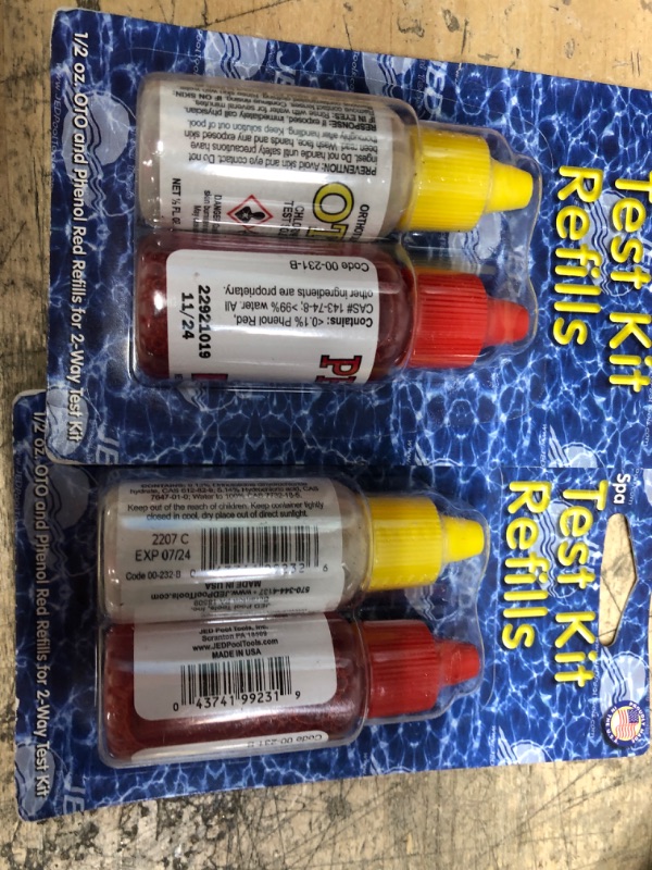 Photo 2 of 2 PACK
Jed Pool Tools Inc Test Refills For NO.481 00-230
