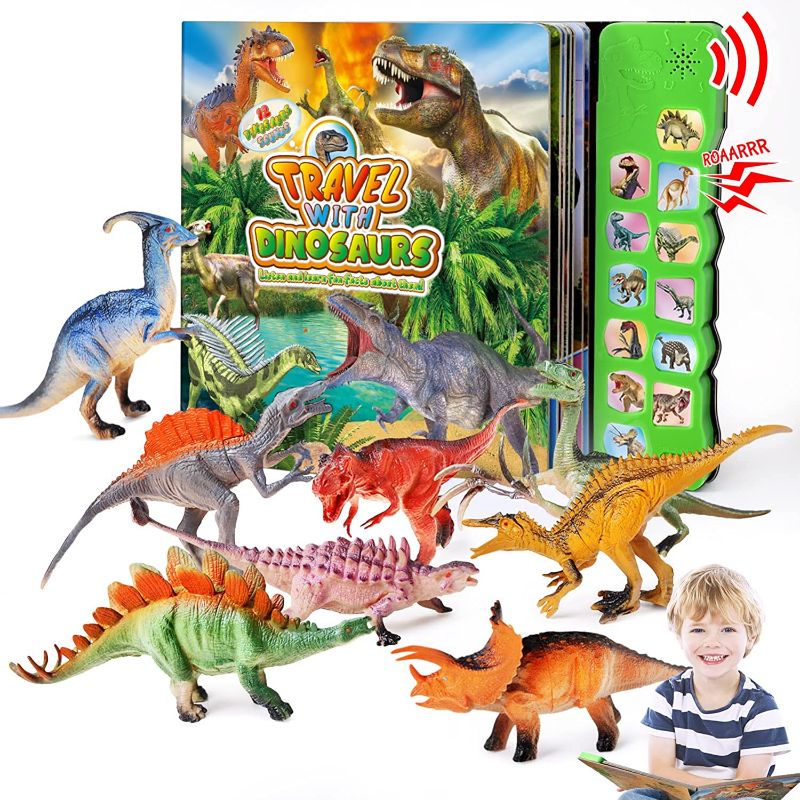 Photo 1 of bundle of 5 items 
pack of 3 Magic Wands Wizard Wand for Kids Birthday Party Favors Costume Christmas Accessory
Heyzeibo Dinosaur Toys for Kids - Interactive Dinosaur Sound Book with 12 Realistic Dinosaur Figures & Dinosaur Puzzle, Learning Educational To