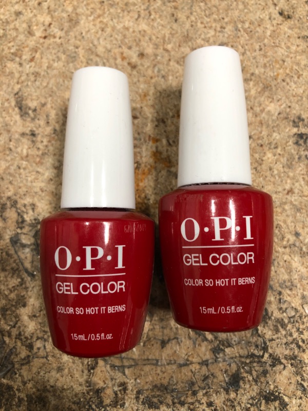 Photo 2 of 2 ITEMS OPI GelColor Nail Polish Color So Hot It Berns BUNDLE