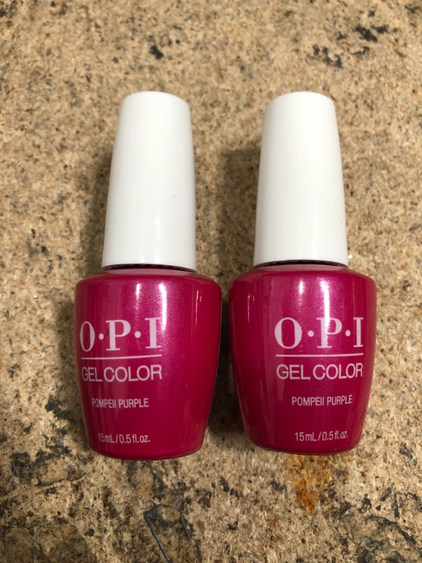 Photo 1 of 2 ITEMS OPI GelColor Nailpolish Collection Pompeii Purple BUNDLE