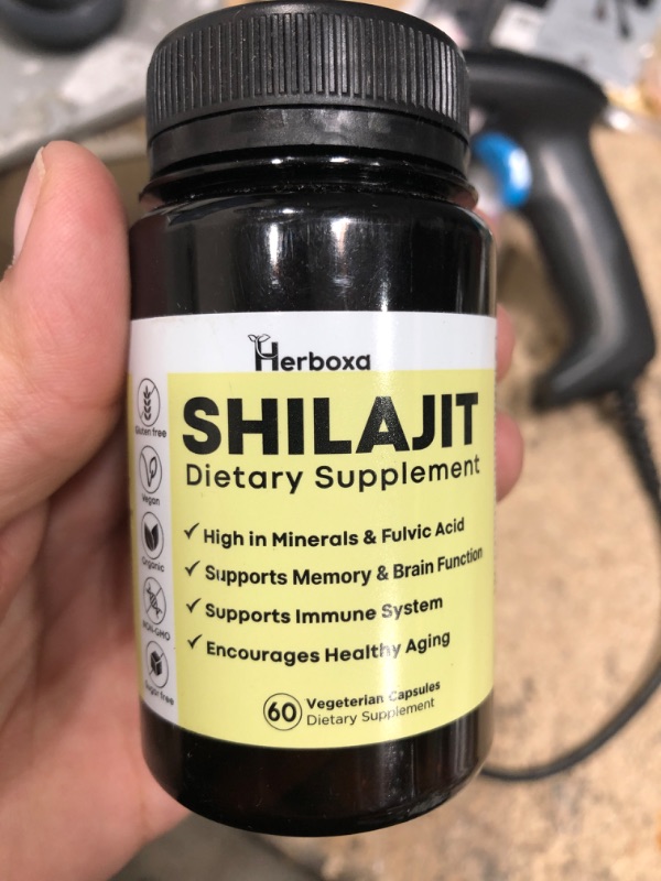 Photo 3 of ***EXP 06/2024*** Herboxa Shilajit - Immune Support | Supports Memory | Promotes Healthy Aging | Boosts Energy | Increases Stamina | Restoring Well-Being After Illness