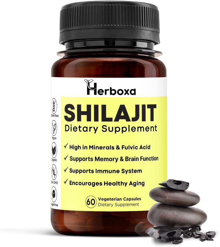 Photo 1 of ***EXP 06/2024*** Herboxa Shilajit - Immune Support | Supports Memory | Promotes Healthy Aging | Boosts Energy | Increases Stamina | Restoring Well-Being After Illness