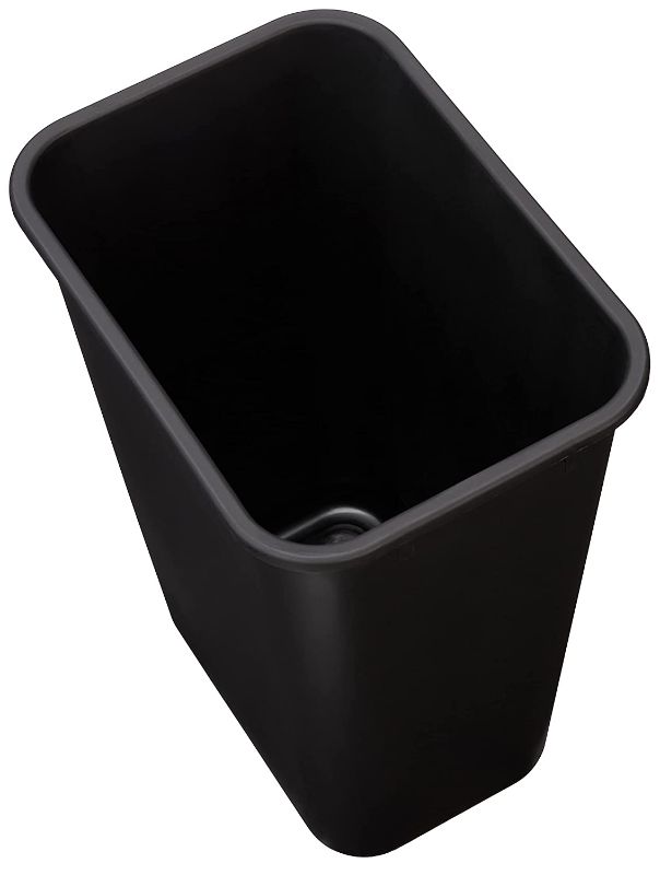 Photo 1 of 
AmazonCommercial 10 Gallon Rectangular Commercial Office Wastebasket, 1 Pack, Black
Size:10 GALLON
Color:BLACK