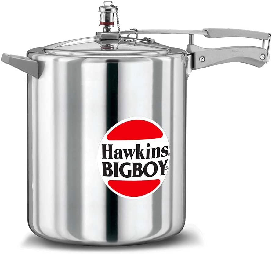 Photo 1 of 
Hawkings Bigboy Aluminium Pressure Cooker
Size:14 L