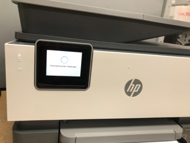 Photo 2 of HP OfficeJet Pro 9015e Wireless Color All-in-One Printer with bonus 6 months Instant ink with HP+ (1G5L3A),Gray