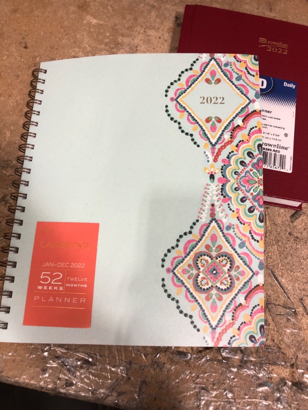 Photo 1 of AT-A-GLANCE Marrakesh Professional Weekly/Monthly Planner, 9 1/4 X 11 3/8, 2017
