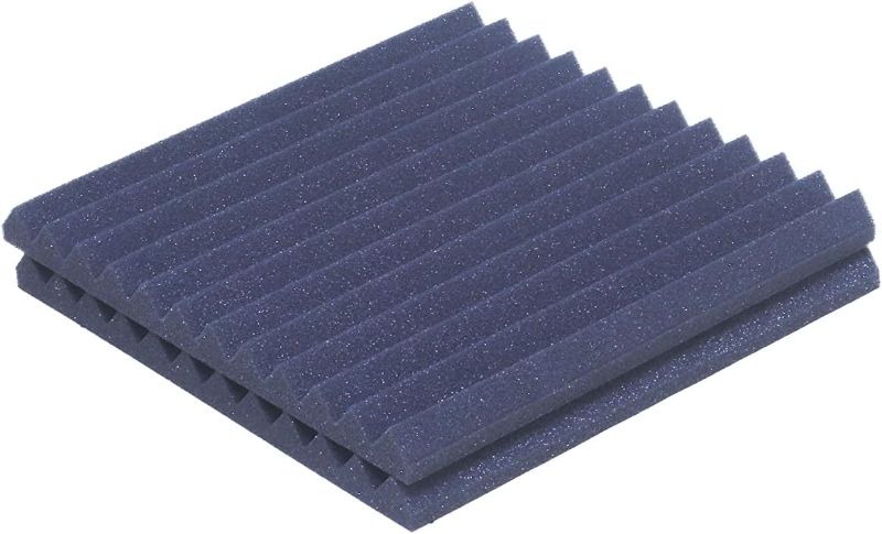 Photo 1 of 
Elvaty 24 Pack Foam Acoustic Panels, flame retardant wedges absorbing Panels. Square and 12" X 12"X 1" suit for Studio Sound proof foam panel... black