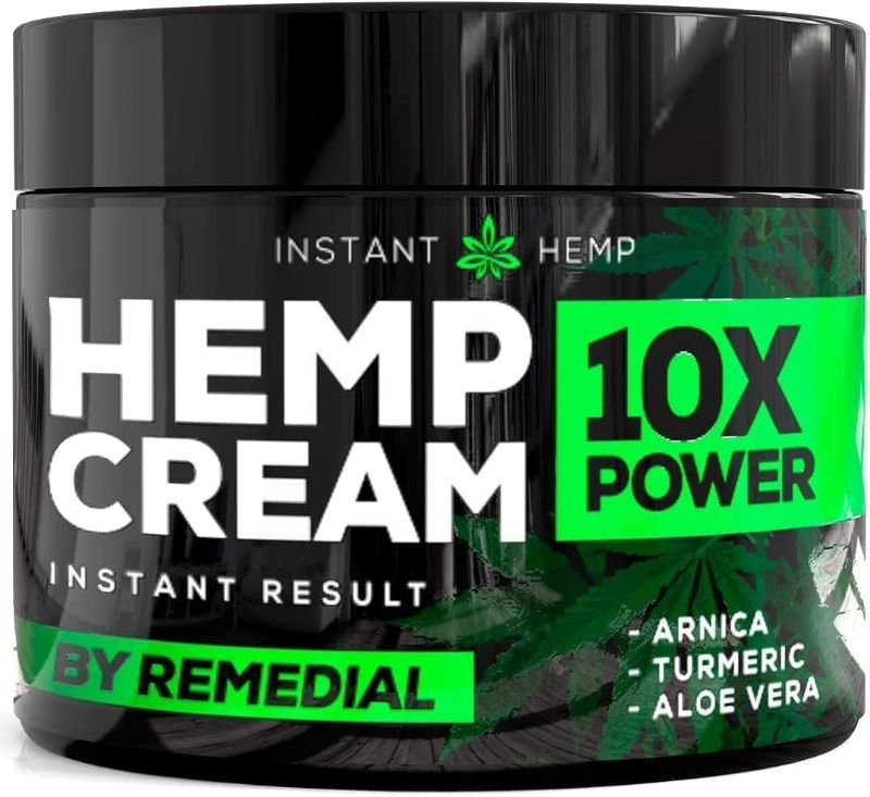 Photo 1 of exp 12/23**Instant H?mp Cream – Soothes Discomfort in Muscles Joints Nerves Back Neck Knees Shoulders Hips – Maximum Joint Support – MSM Turmeric and Arnica – All-Natural Formula - Made in USA
