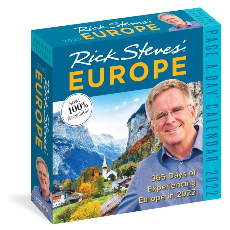 Photo 1 of YEAR 2022
2 2022 Rick Steves Europe Color Page-a-Day Calendar
