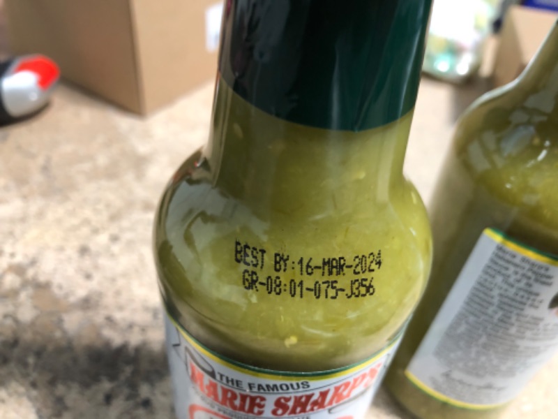 Photo 2 of  2 PACK Marie Sharp's Green Habanero Hot Sauce | 10 oz