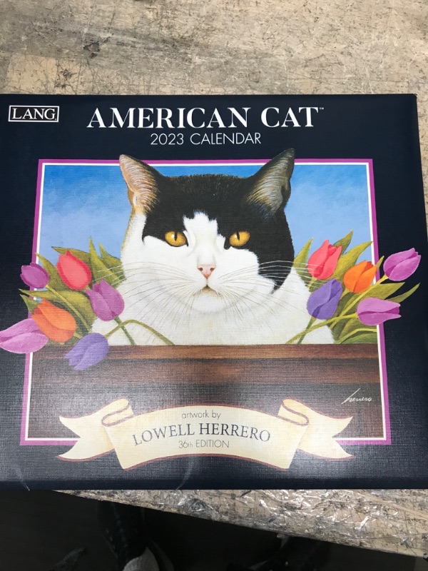 Photo 2 of LANG AMERICAN CAT™ 2023 WALL CALENDAR