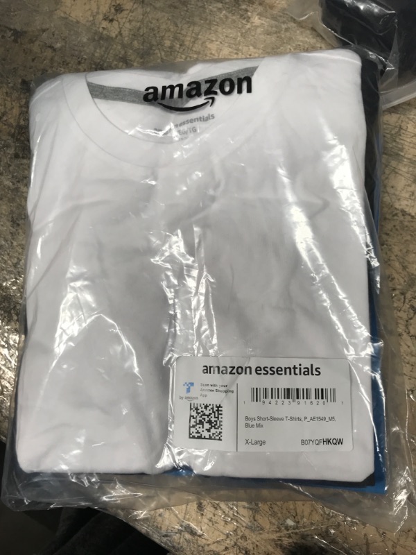 Photo 1 of Amazon Essentials Boys and Toddlers' Short-Sleeve T-Shirts, Multipacks