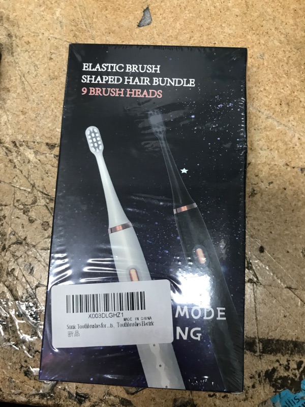 Photo 2 of Arthinknk Sonic Electric Toothbrush, 6 Modes Rechargeable Toothbrush with 9 Brush Heads, One Charge for 60 Days, Electric Toothbrush for Adults,2 Minutes Smart Timer, IPX7 Waterproof (White)