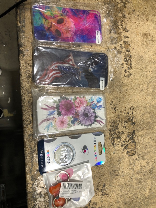 Photo 1 of 5 ITEMS PHONE CASE/PHONE GRIP BUNDLE