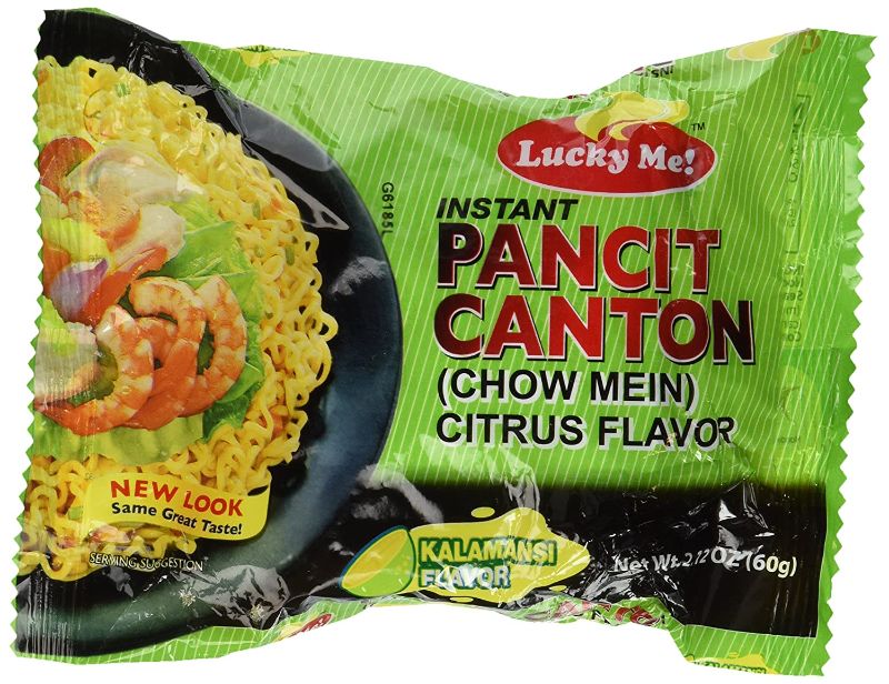 Photo 1 of *** EXP JUN 06 2023*** Pancit Canton Citrus Flavor (Kalamansi) Chow Mein - 6 x 2.12 oz by Lucky