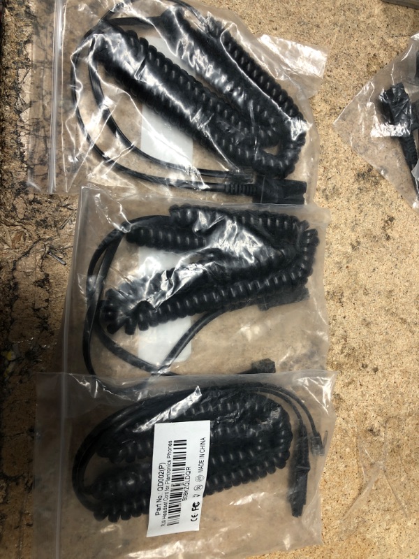 Photo 2 of Yexatel Office Telephone Heasdet Cable with Quick Disconnect for Avaya Desk Phone Telephone IP Phone RJ9 for Plantronics Phone---- 3 ITEMS 