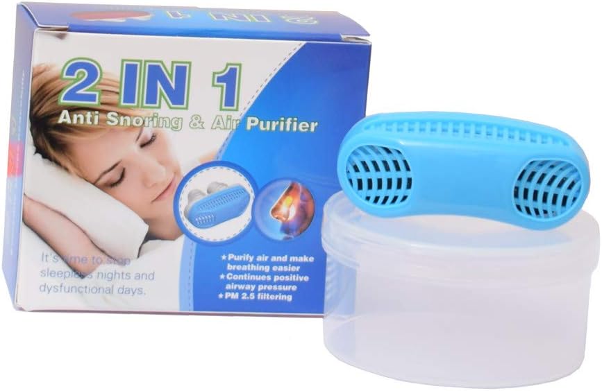 Photo 2 of *BUNDLE OF 4 ITEMS*
2 in 1 Anti Snoring&Air Purifier-Comfortable Sleep to Prevent snoring air Purifying Respirator (PACK OF 3)

Ear Plugs for Sleeping - Vegpoet Reusable Moldable Silicone Earplugs Noise Cancelling Reduction for Concerts, Swimming, Shootin