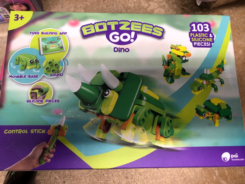 Photo 2 of Botzees Go Dino Build & Learn Construction Set Ages 3+. 103 Pc. Sealed
