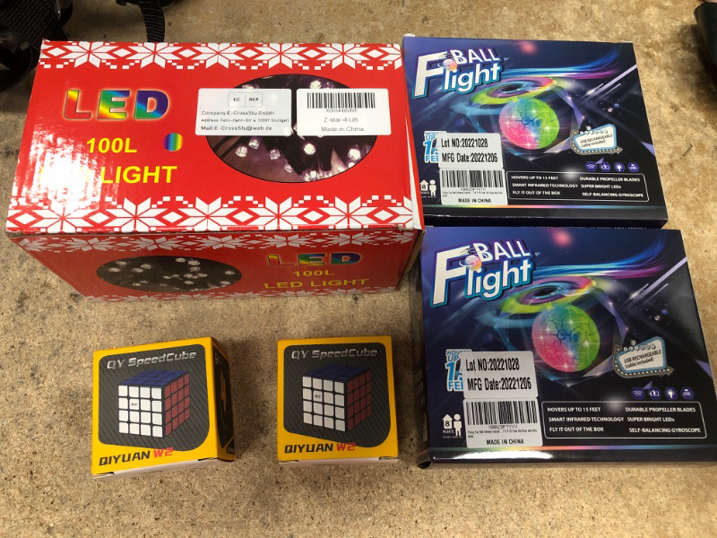 Photo 1 of 5 ITEMS, TOYS/LED LIGHTS BUNDLE