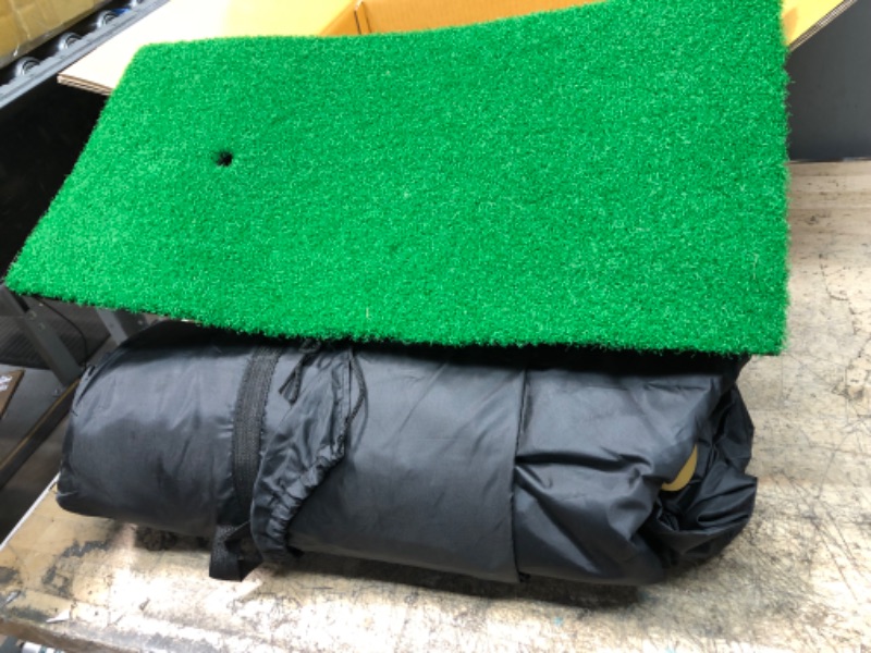 Photo 2 of *** USED *** Mile High Life | Golf Training Mat | Fairway Rough Green Golf Mat | Golf Hitting Mat | Three Turf Mat Designs
