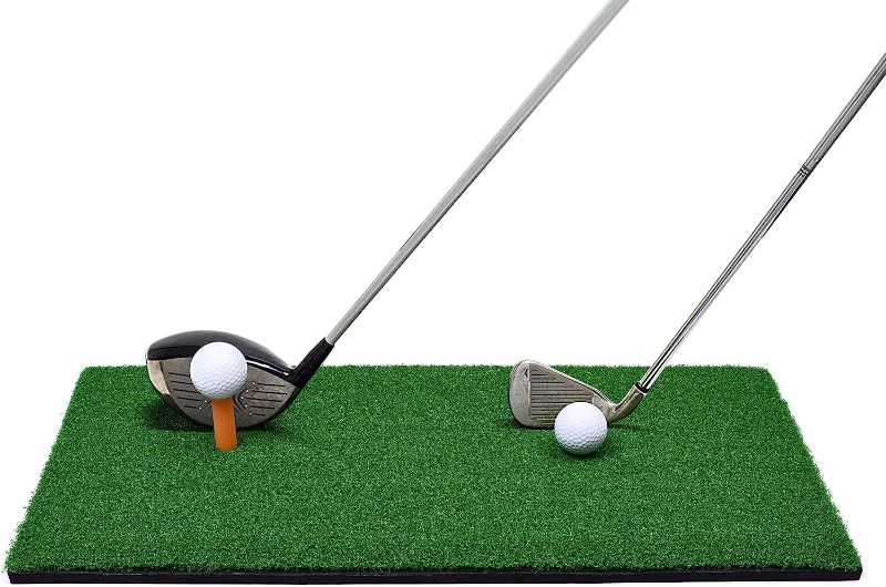 Photo 1 of *** USED *** Mile High Life | Golf Training Mat | Fairway Rough Green Golf Mat | Golf Hitting Mat | Three Turf Mat Designs
