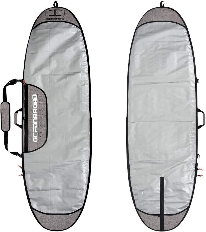 Photo 1 of **MINOR TEAR & WEAR**OCEANBROAD Surfboard Longboard Bag Day Bag Board Cover 8'6 x 24''