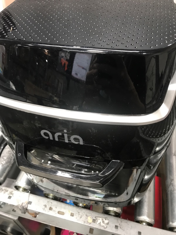 Photo 2 of **DONT TURN ON**
**PARTS ONLY**
Aria Air Fryers AAO-890 10Qt Air Fryer Oven, Premium Black