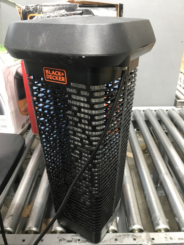 Photo 3 of **USED**
BLACK+DECKER Bug Zapper & Fly Trap-Mosquito Repellent- Gnat Killer Indoor & Outdoor Electric UV Bug Catcher for Insects- 2 Acre Coverage for Home, Deck, Garden, Patio Commercial Strength