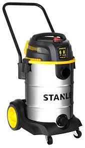 Photo 1 of **NON-FUNCTIONAL, PARTS ONLY** STANLEY 8 gal Stainless Steel Wet Dry Vacuum with Hose Accessories and Tool Storage
