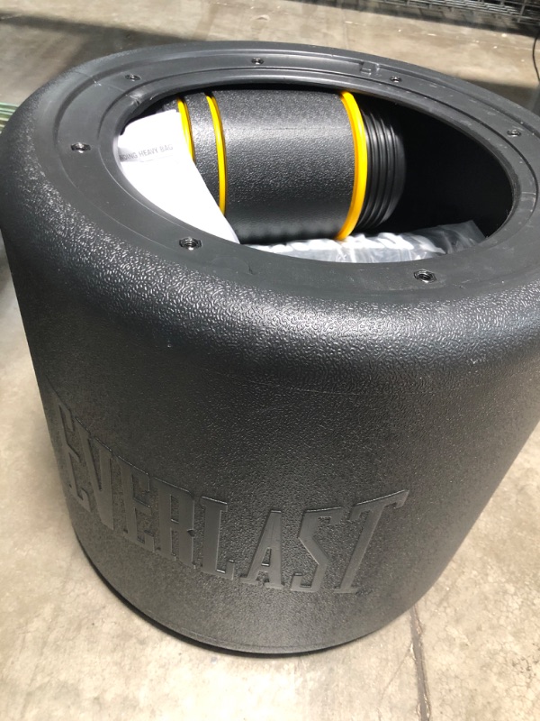 Photo 2 of ***damaged***Everlast Unisex Power Core Freestanding Punch Bag Black/White