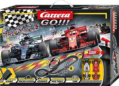 Photo 1 of Carrera GO!!! 62482 Speed Grip Electric Slot Car Racing Track Set 1:43 Scale
