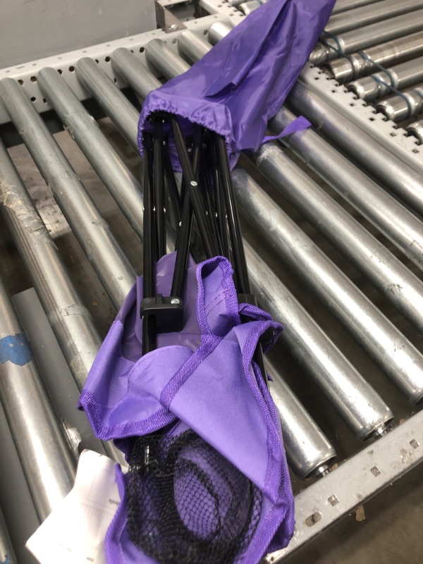 Photo 1 of *MISSING UMBRELLA* Kids Beach Baby Umbrella Camp Chair, Purple