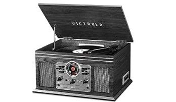 Photo 1 of Victrola Nostalgic 6-in-1 Bluetooth Record Player & Multimedia Center